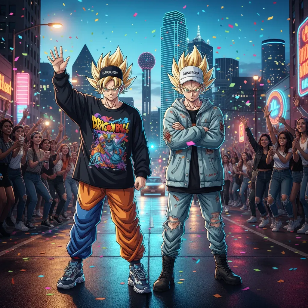 Dragon Ball Heroes Reimagined in Avant Garde Street Style