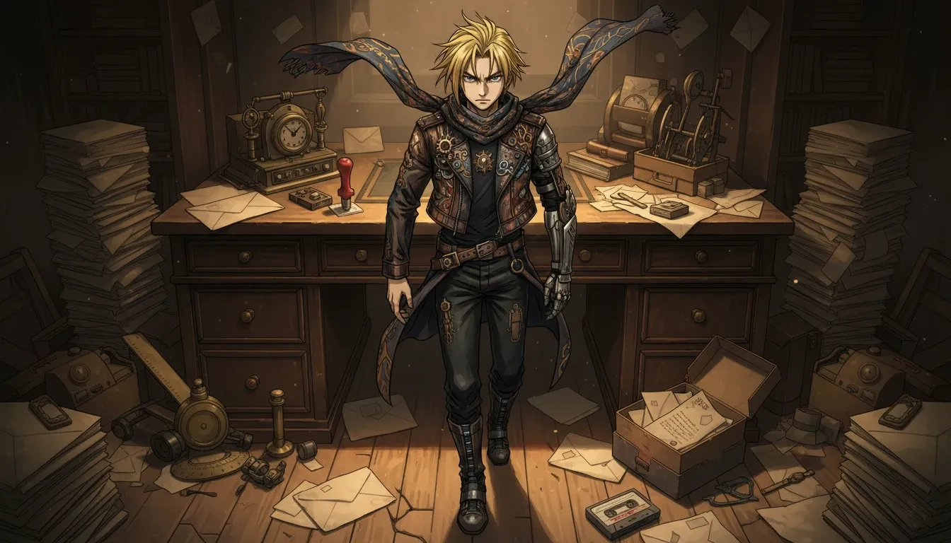 Fullmetal Alchemist Edward Elric Streetwear Meets Avant Garde Runway Energy