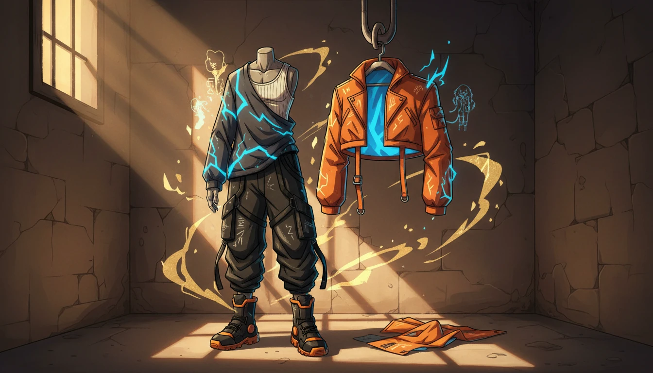 Fusion de Goku Streetwear avec des superpositions avant-gardistes et des silhouettes audacieuses pour un style moderne