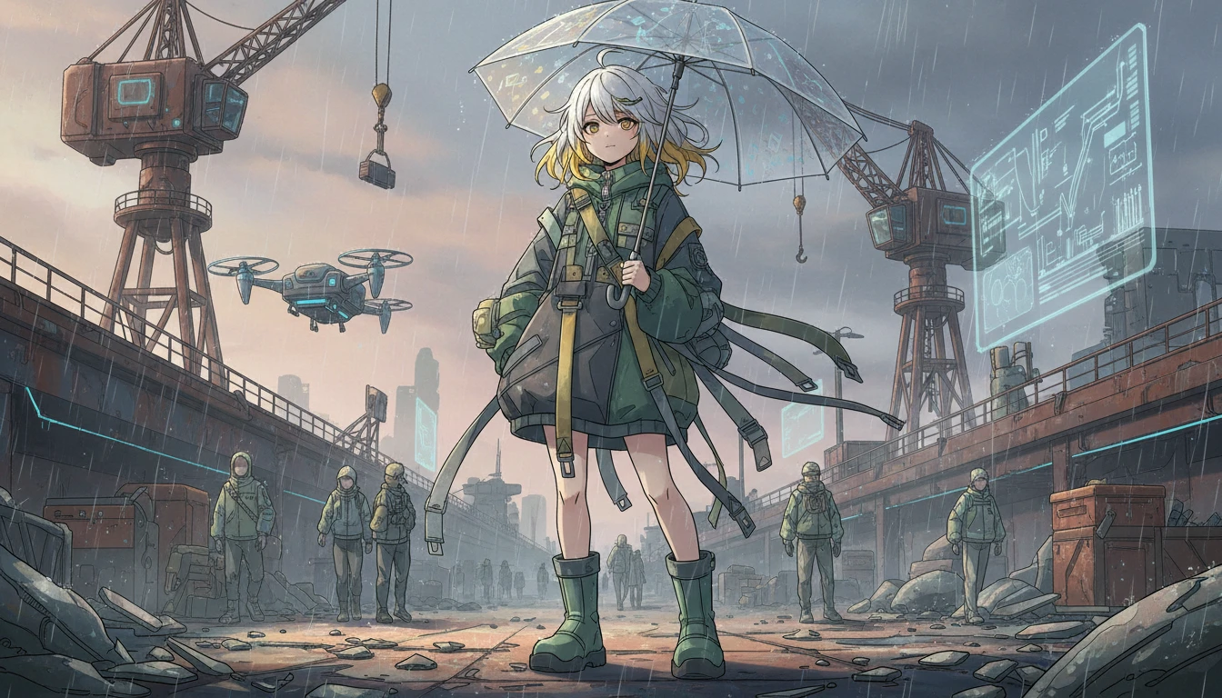 Hina Amano de Weathering With You se Encuentra con el Streetwear Casual y el Estilo Futurista Vanguardista