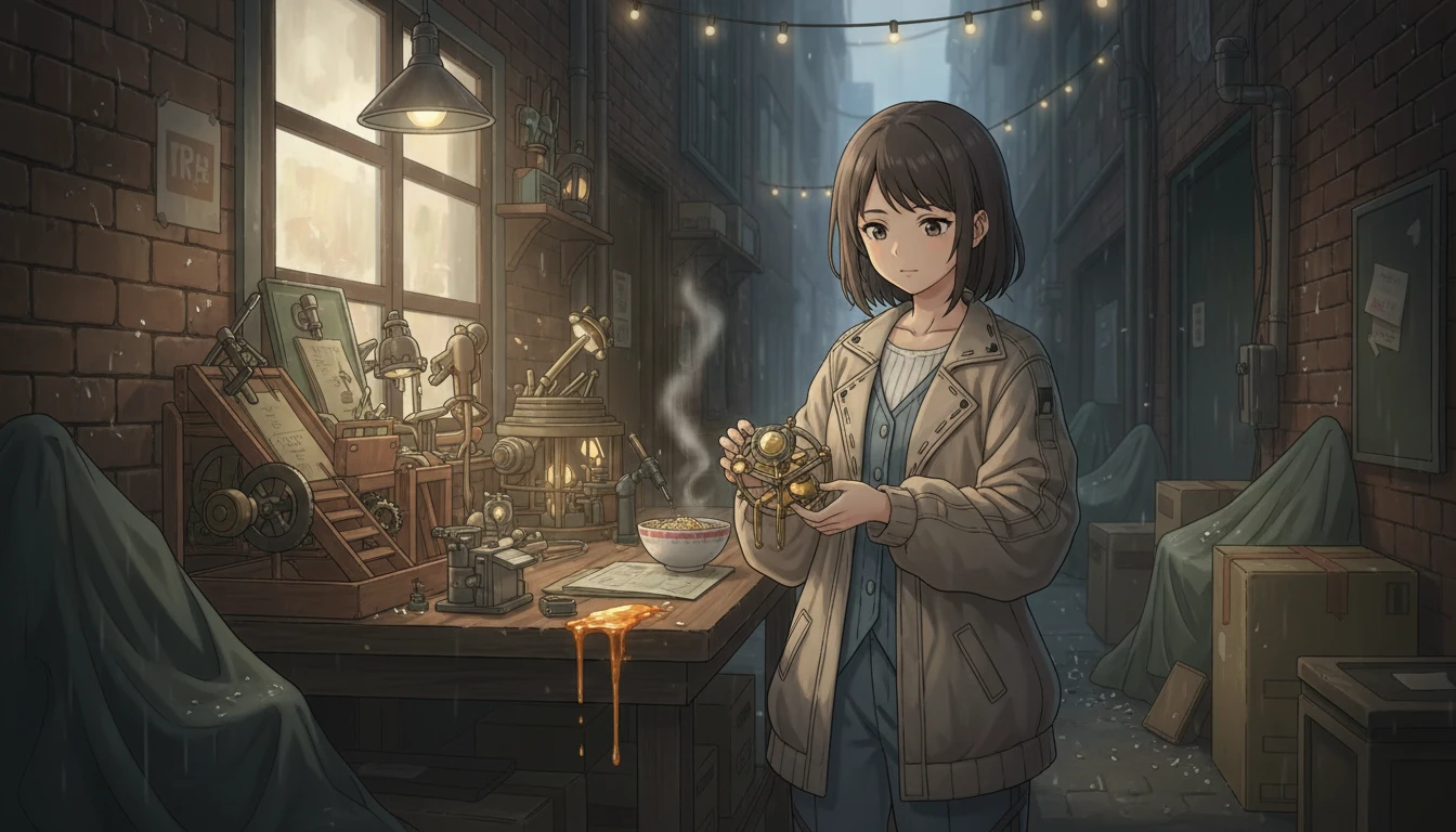 Hina Amano Wetter mit dir Streetwear Remix mit avantgardistischen geschichteten Silhouetten