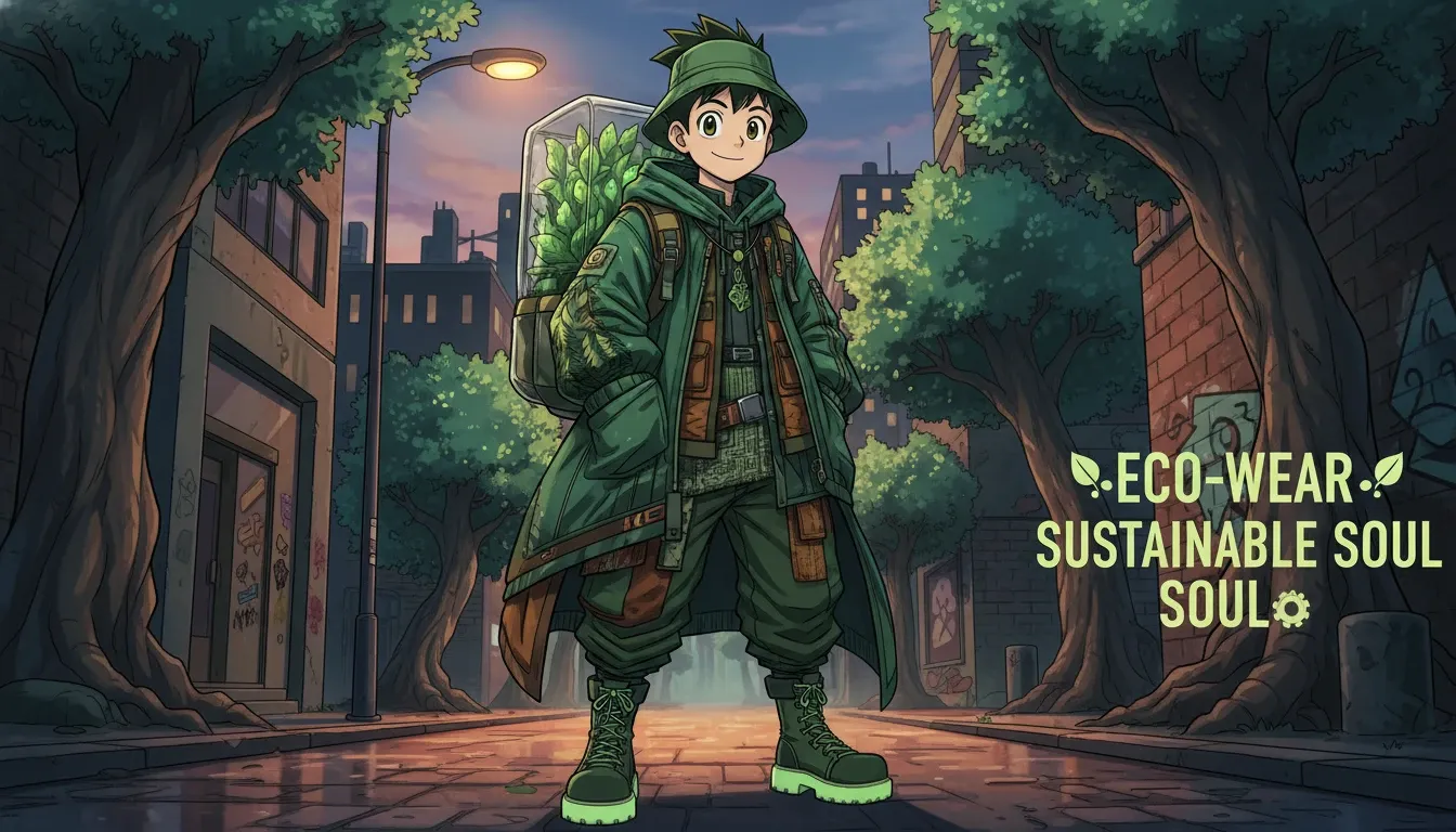 Hunter x Hunter Gon Freecss Streetwear Daydream Where Casual Layers Clash With Avant Garde Heat