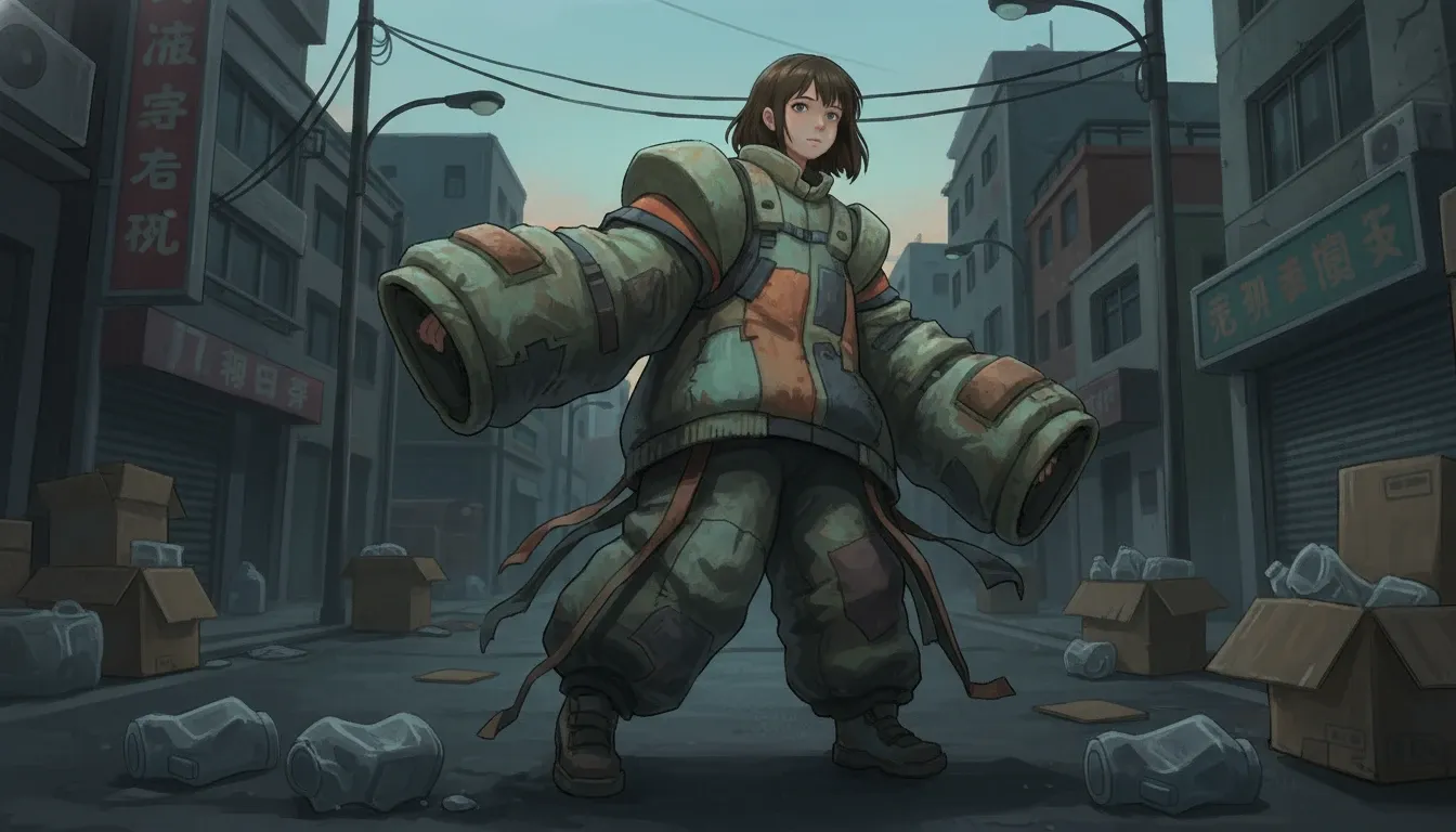 Spirited Away, Chihiro scivola in sogni streetwear con strati d’avanguardia e silhouette audaci