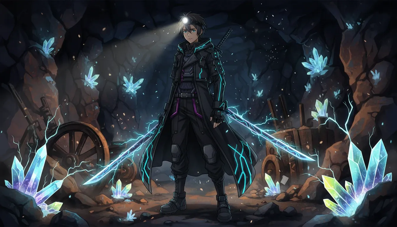 ソードアート・オンライン キリト アバンギャルド ストリートウェアの融合 大胆なレイヤリングとネオンテクスチャー