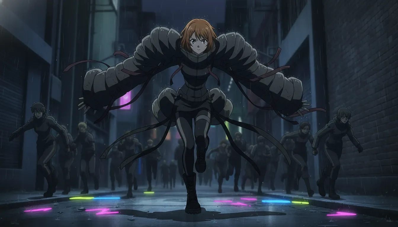 The Promised Neverland Emma Leads Streetwear Rebellion With Avant Garde Silhouettes in Grace