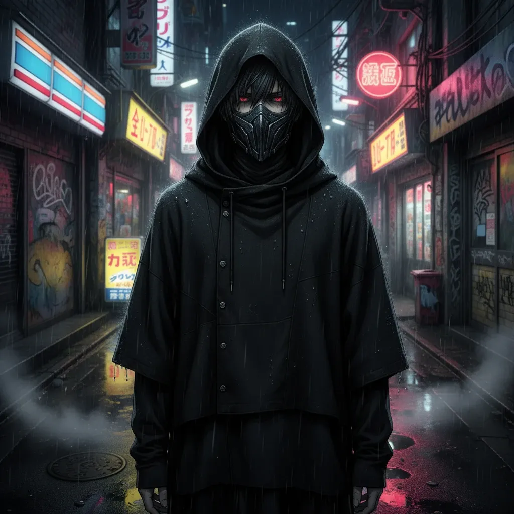 Revolución del Streetwear de Tokyo Ghoul: Ken Kaneki y la Armadura Nocturna Avant-Garde en Capas Casual