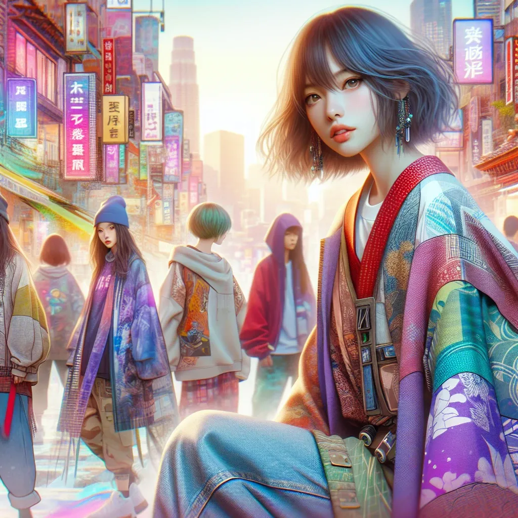 Your Names Mitsuha Redefines Street Style with AvantGarde Fashion